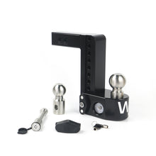 Load image into Gallery viewer, 8In-Drop-Hitch-WBuilt-In-Scale--2In-Shank-(8K12.5K-Gtwr)-WWs05---Black-Cerakote