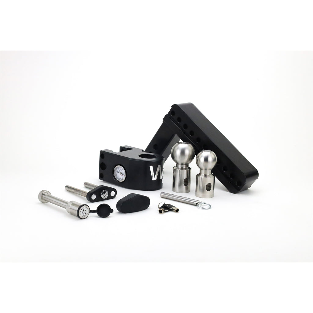 8In-Drop-Hitch-WBuilt-In-Scale--2In-Shank-(8K12.5K-Gtwr)-WWs05---Black-Cerakote