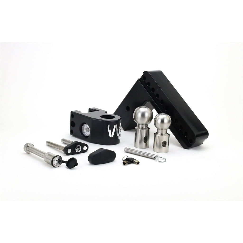 8In-Drop-Hitch-WBuilt-In-Scale--3In-Shank-(8K21K-Gtwr)-WWs05---Black-Cerakote