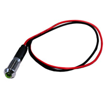 Load image into Gallery viewer, 8Mm-Led-Indicator-Light-With-Wire-(Green)