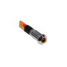 Load image into Gallery viewer, 8Mm-Led-Indicator-Lights-With-Flush-Mount-Lock-Seal-Mounting-(Yellow)