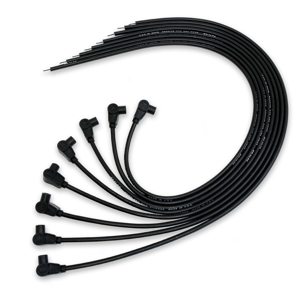 8Mm-Spiro-Pro-Ls-Universal-90-Degree-Black-Ignition-Wire-Set