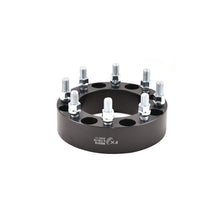 Load image into Gallery viewer, 8X170mm8X6.69-In-Bolt-Pattern-2-In-Thick-125Mm-Hub-Black-Alum-Set-Of-2