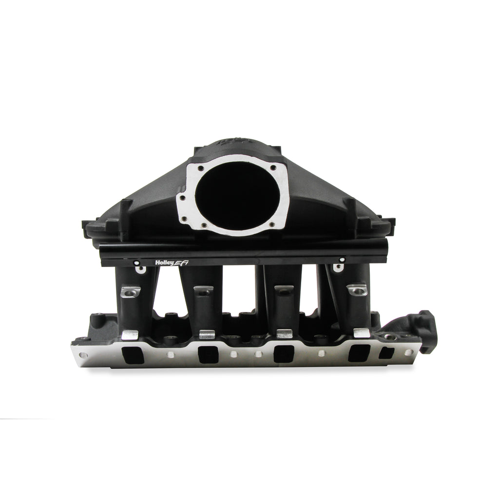 8.2-Sbf-Ford-Hi-Ram-Efi-Manifold-With-Side-Mount-Top-Black