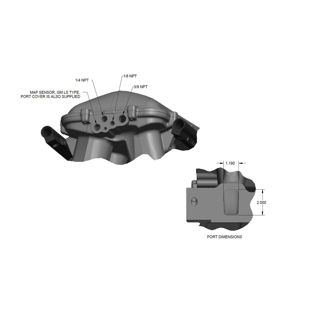 8.2-Sbf-Ford-Hi-Ram-Efi-Manifold-With-Side-Mount-Top-Black