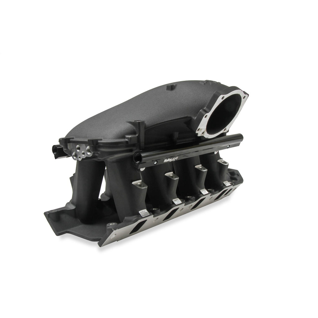 8.2-Sbf-Ford-Hi-Ram-Efi-Manifold-With-Side-Mount-Top-Black