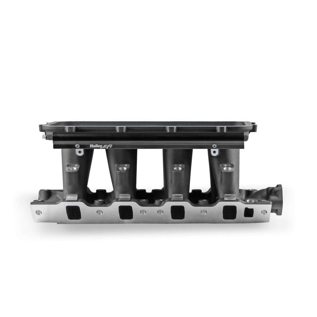 8.2-Sbf-Ford-Hi-Ram-Efi-Manifold-With-Side-Mount-Top-Black