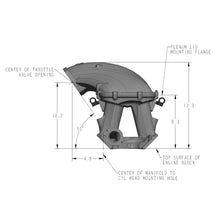 Load image into Gallery viewer, 8.2-Sbf-Ford-Hi-Ram-Efi-Manifold-With-Side-Mount-Top-Black