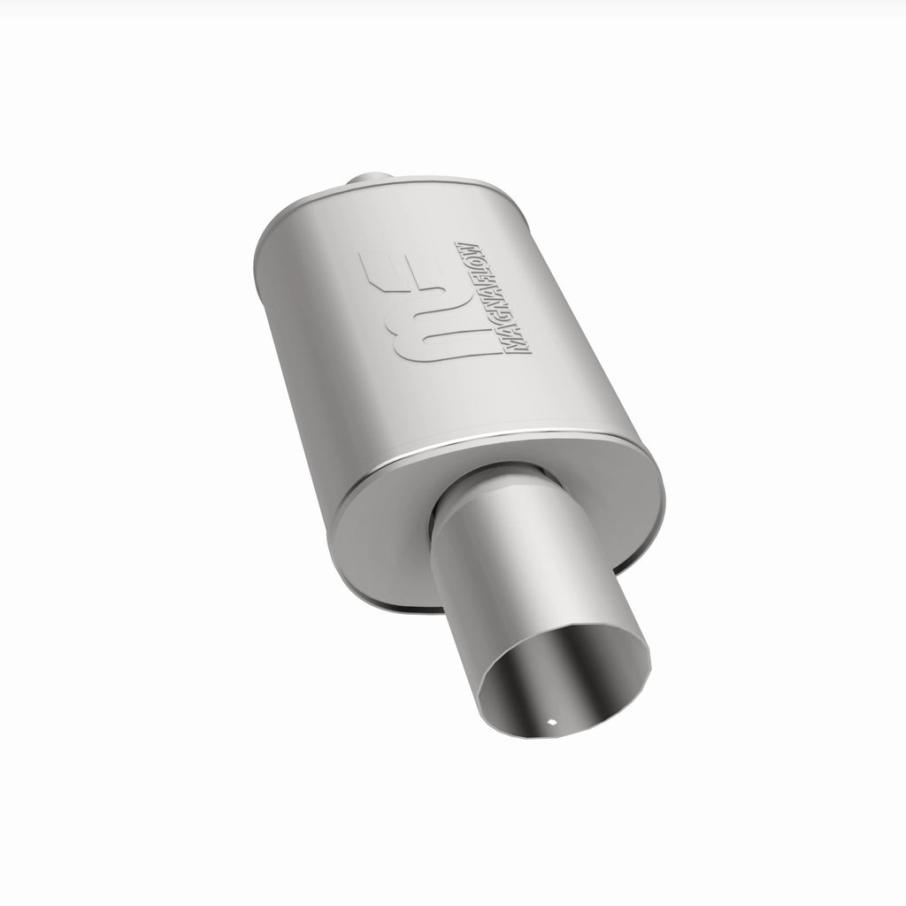 MagnaFlow Exhaust Products 14827 Straight-Through Performance Muffler; 2.25/4in. Center/Center; 5x14x8 Body