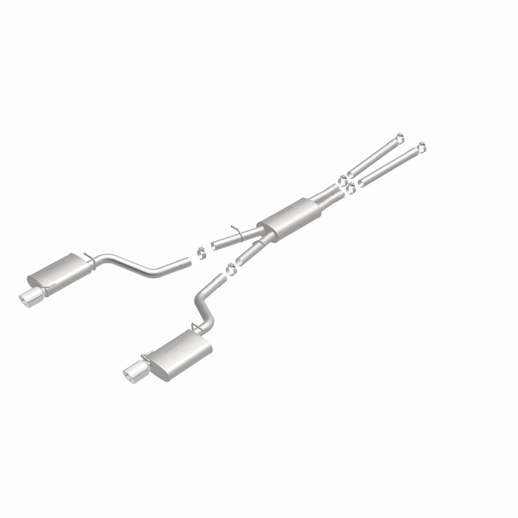 MagnaFlow Exhaust Products 15628 Street Series Polished Cat-Back System for Select Dodge Charger, Dodge Magnum
