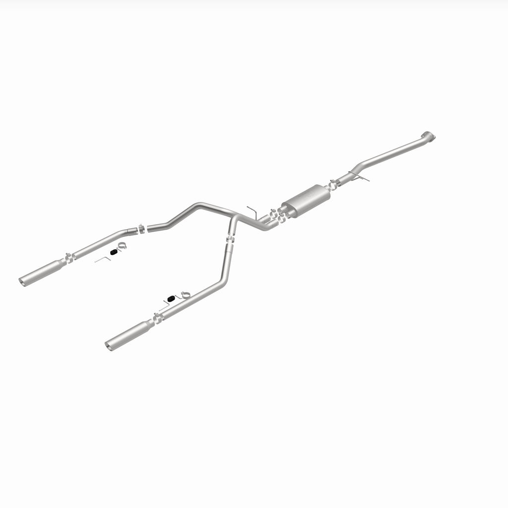 MagnaFlow Exhaust Products 15792 Street Series Polished Cat-Back System for Select Chevrolet Silverado 1500, Chevrolet Silverado Classic, GMC Sierra 1500, GMC Sierra Classic