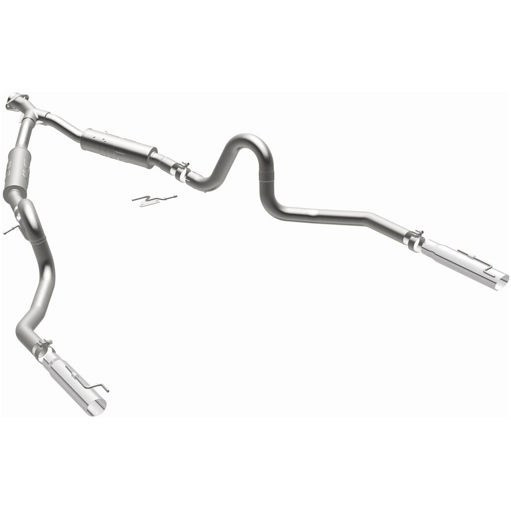 MagnaFlow Exhaust Products 15717 Street Series Polished Cat-Back System for Select Ford Mustang