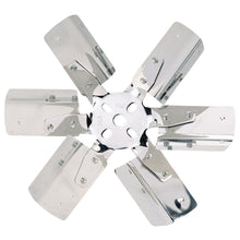 Load image into Gallery viewer, 13-Heavy-Duty-Stainless-Steel-Standard-Rotation-Flex-Fan,-Chrome-Hub