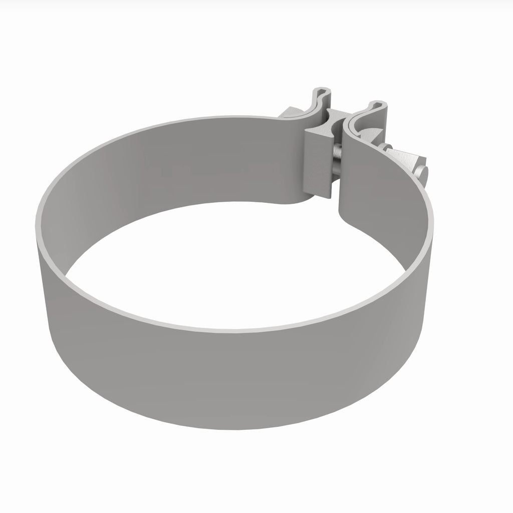 MagnaFlow Exhaust Products 10166 10 pk - Lap Joint Band Clamp - 4.00in.