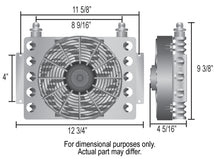 Load image into Gallery viewer, 13-Row-Atomic-Cool-Remote-Plate--Fin-Replacement-Oil-Cooler,--8An
