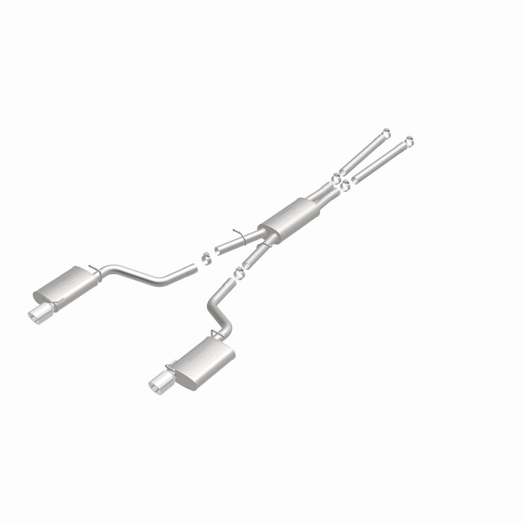 MagnaFlow Exhaust Products 15628 Street Series Polished Cat-Back System for Select Dodge Charger, Dodge Magnum