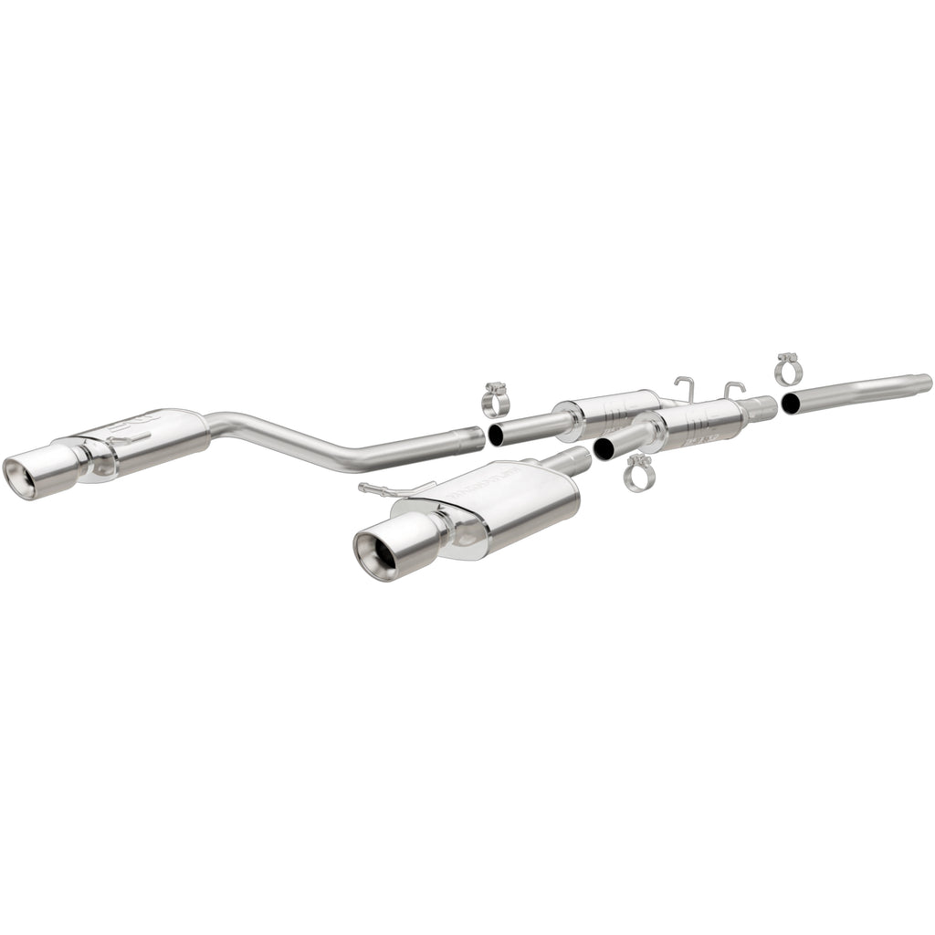 MagnaFlow Exhaust Products 16601 Touring Series Polished Cat-Back System for Select Audi A4 Quattro