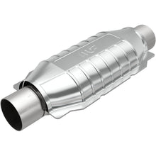 Load image into Gallery viewer, MagnaFlow Exhaust Products 51006 OEM Grade Universal Catalytic Converter for Select Ford Mustang, Jeep Wrangler, Mazda B3000, Mazda B4000