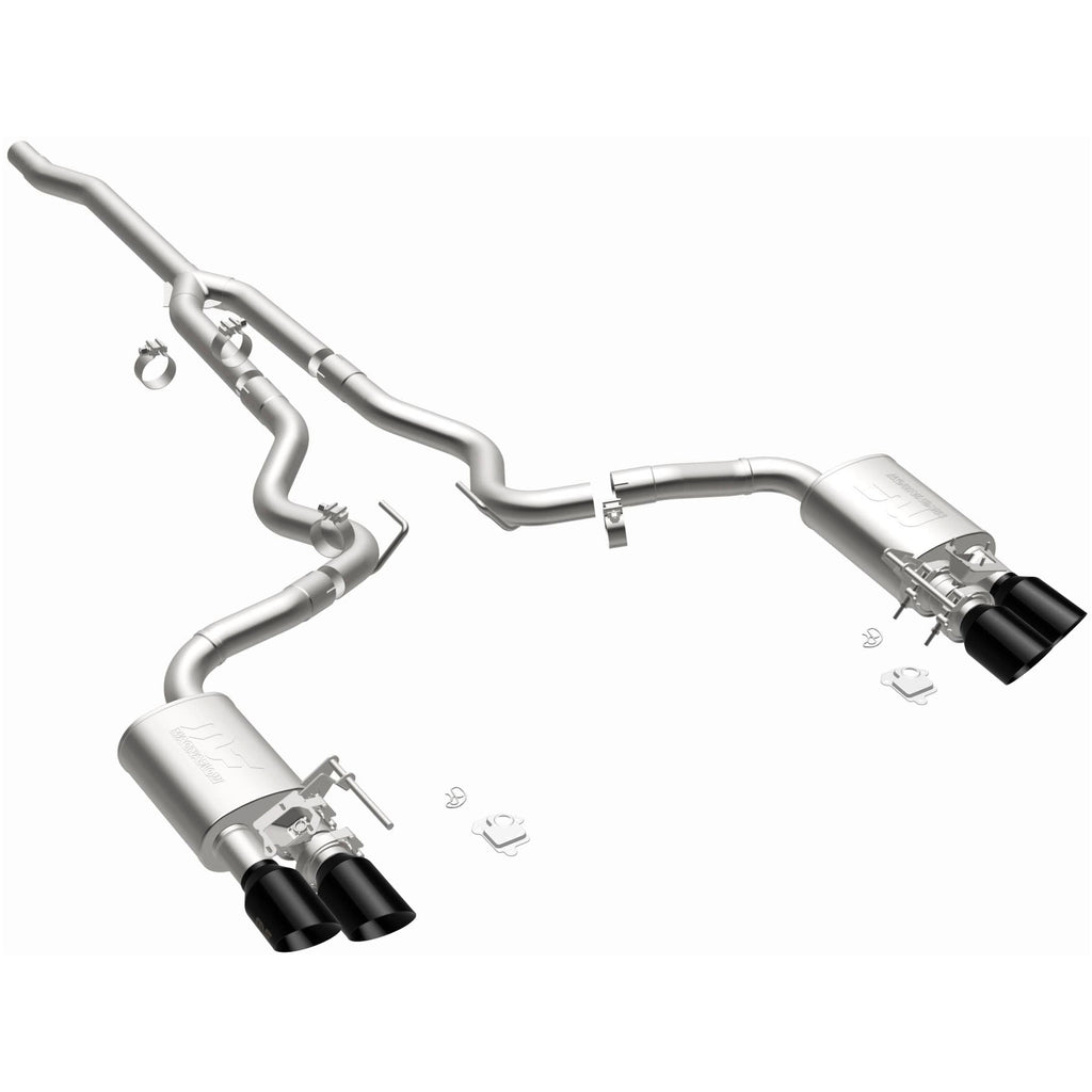 MagnaFlow Exhaust Products 19640 Competition Series Stainless 2.5 in Cat-Back for Select Ford Mustang