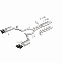 Load image into Gallery viewer, MagnaFlow Exhaust Products 19646 xMOD Series Black Chrome Tips Cat-Back System for Select Ford Mustang