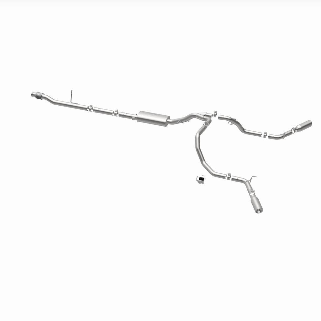 MagnaFlow Exhaust Products 19473 Street Series Polished Cat-Back System for Select Chevrolet Silverado 1500, Chevrolet Silverado LTD, GMC Sierra 1500, GMC Sierra Limited
