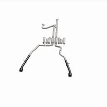 Load image into Gallery viewer, MagnaFlow Exhaust Products 19552 xMOD Series Black Coated Tips Cat-Back System for Select Ram