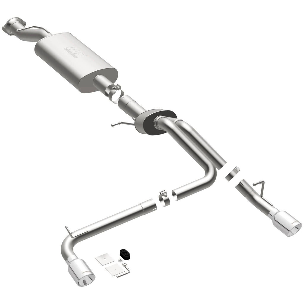 MagnaFlow Exhaust Products 16772 Street Series Polished Cat-Back System for Select Hummer H2