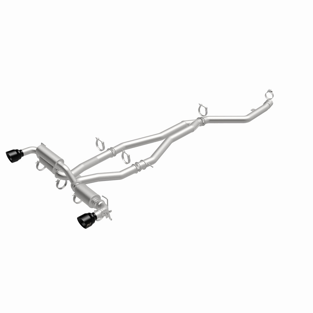 MagnaFlow Exhaust Products 19707 SPEQ Series Black Chrome Cat-Back System for Select Toyota GR Supra