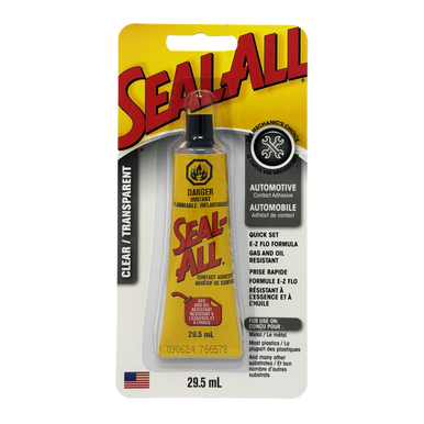 Seal All 382000 Seal-All Automotive Contact Adhesive, Clear - 29.5mL