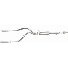 Load image into Gallery viewer, MagnaFlow Exhaust Products 15278 Street Series Polished Cat-Back System for Select Chevrolet Silverado 1500, GMC Sierra