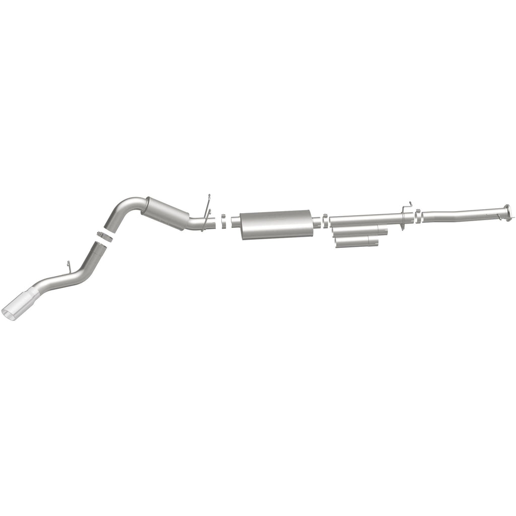 MagnaFlow Exhaust Products 19026 Street Series Polished Cat-Back System for Select Chevrolet Silverado HD, Chevrolet Silverado HD, GMC Sierra HD, GMC Sierra HD