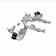 Load image into Gallery viewer, MagnaFlow Exhaust Products 19545 xMOD Series Black Chrome Tips Cat-Back System for Select Chevrolet Corvette