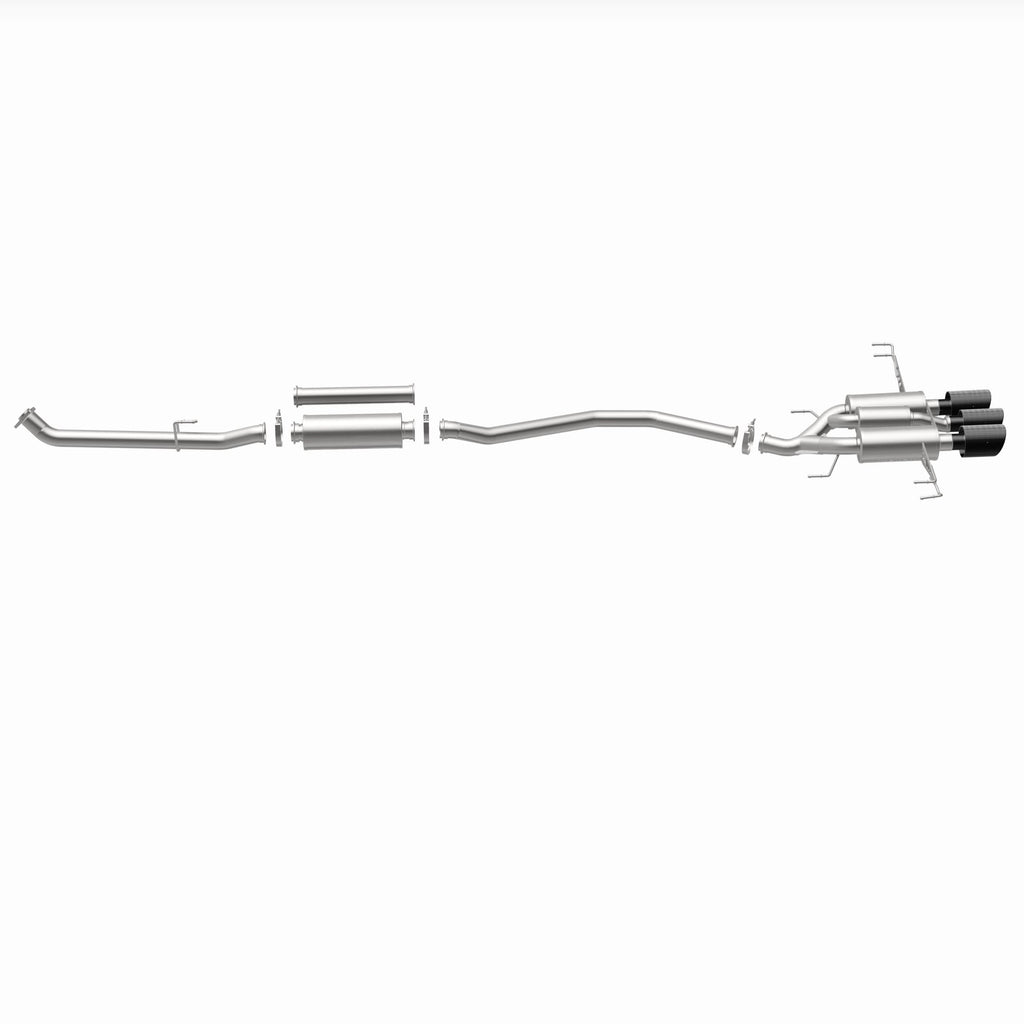 MagnaFlow Exhaust Products 19383 xMOD Series Carbon Fiber Tips Cat-Back System for Select Honda Civic