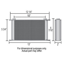 Load image into Gallery viewer, 19-Row-Series-10000-Stack-Plate-Fluid-Cooler,--10An-O-Ring-Female