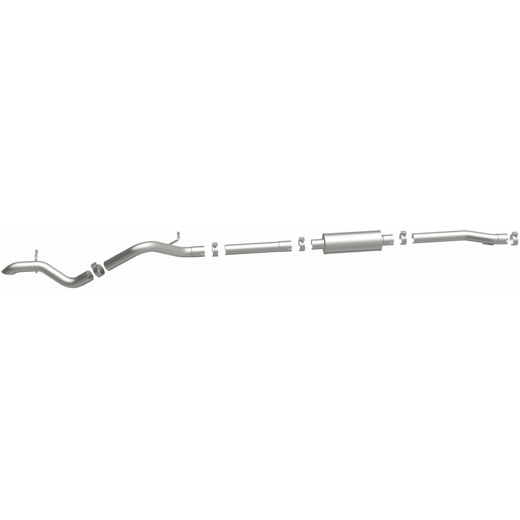 MagnaFlow Exhaust Products 15239 Rock Crawler Series Cat-Back System for Select Jeep Wrangler