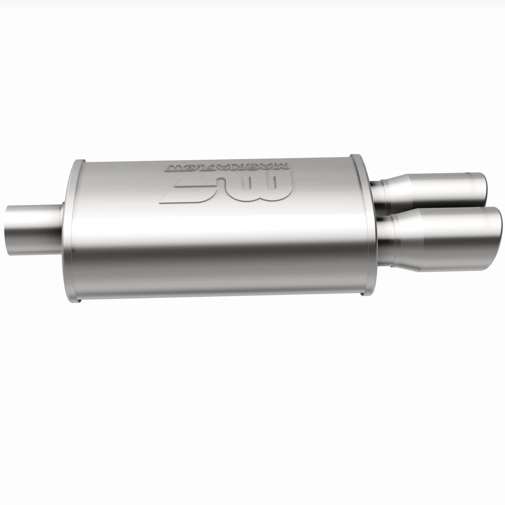 MagnaFlow Exhaust Products 14862 Straight-Through Performance Muffler; 2.25/3in. Center/Dual; 5x14x8 Body
