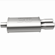 Load image into Gallery viewer, MagnaFlow Exhaust Products 14862 Straight-Through Performance Muffler; 2.25/3in. Center/Dual; 5x14x8 Body