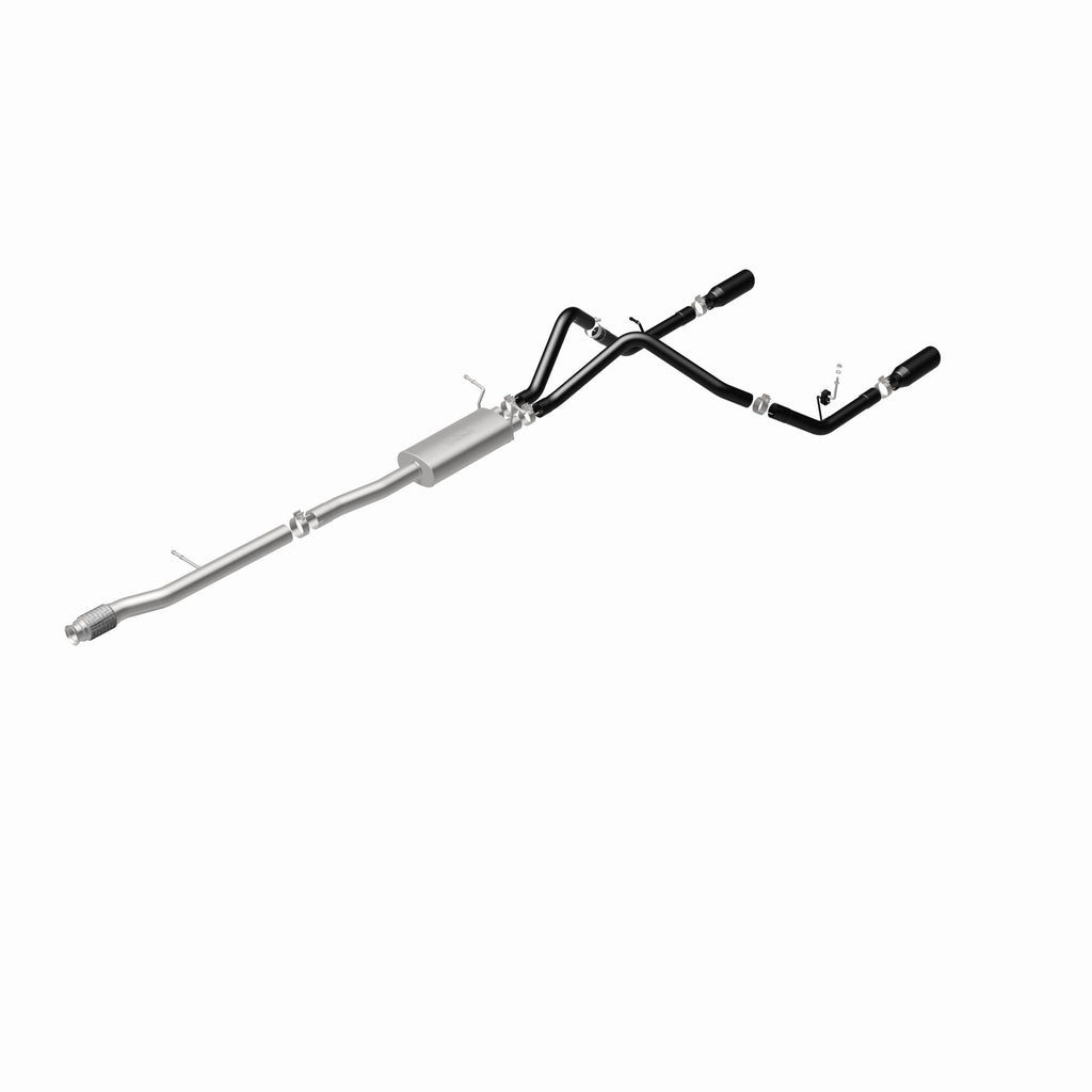 MagnaFlow Exhaust Products 15361 Street Series Black Coated Cat-Back System for Select Chevrolet Silverado 1500, Chevrolet Silverado LD, GMC Sierra 1500, GMC Sierra Limited