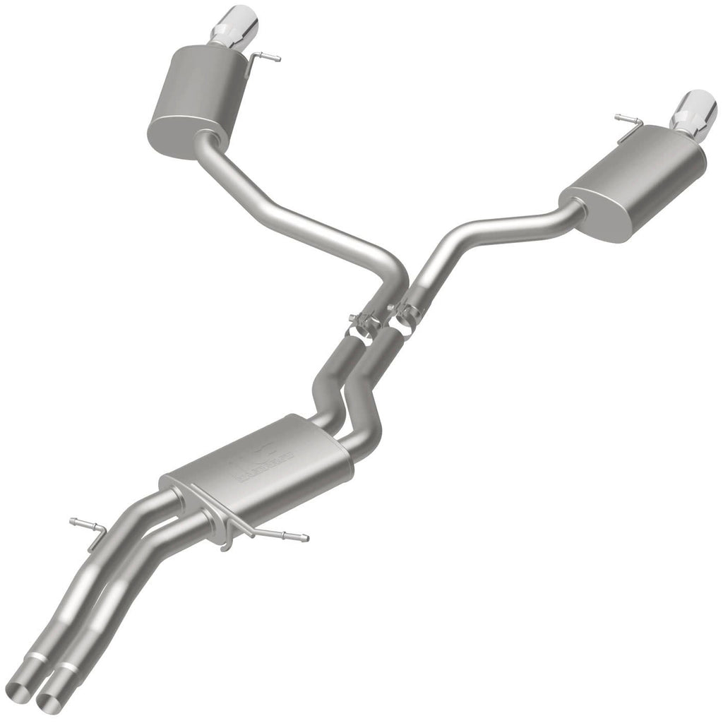 MagnaFlow Exhaust Products 19159 Touring Series Polished Cat-Back System for Select Audi A6 Quattro, Audi A7 Quattro