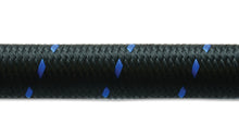 Load image into Gallery viewer, 10Ft-Roll-Of-Black-Blue-Nylon-Braided-Flex-Hose;-An-Size--8;-Hose-Id-0.44;