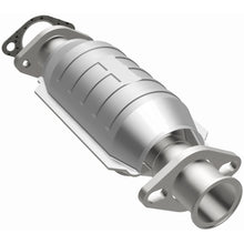 Load image into Gallery viewer, MagnaFlow Exhaust Products 23240 Standard Grade Direct-Fit Catalytic Converter for Select Dodge Colt, Hyundai Excel, Hyundai Scoupe, Mitsubishi Mirage, Mitsubishi Precis, Mitsubishi Van, Plymouth Colt