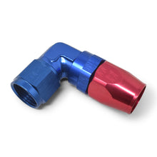 Load image into Gallery viewer, Performance--10-An-RedBlue-90-Degree-Forged-Aluminum-Swivel-Hose-End
