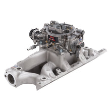 Load image into Gallery viewer, Manifold-And-Carb-Kit-Performer-Rpm-Air-Gap-Small-Block-Ford-289-302-Natural-Finish