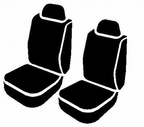 FIA SP89-41 BLACK SP80 Series - Seat Protector Poly-Cotton Custom Fit Front Seat Cover - Black for Select Toyota Tundra