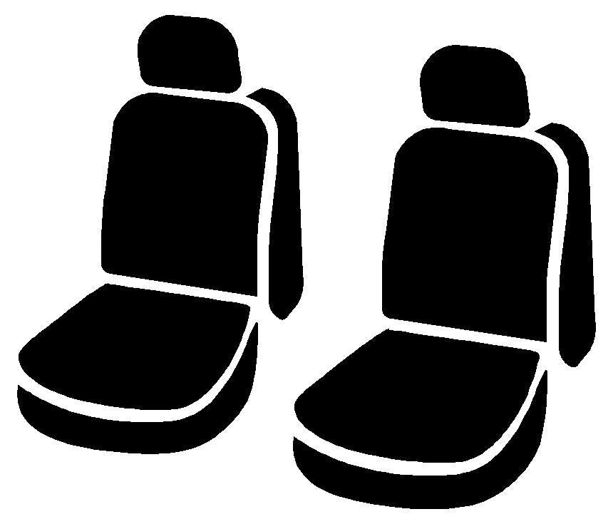 FIA DT79-46 BLACK DT70 Series - Dura-Tech Pro 100% Nylon Custom Fit Front Seat Cover - Black for Select Ram 2500, Ram 3500, Ram 4500, Ram