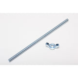 Trans-Dapt 2167 9 in. Air Cleaner Stud and Stamped Wing Nut (1/4 in.-20)
