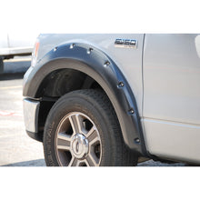 Load image into Gallery viewer, ~(9-Lbs.-51X27x9)~-Rx-Rivet-Style-2Pc-Standard-Fender-Flare-Elite-Series-2004-2008-Ford-F-150-Includes-Stepside-For-Sx-Style-Only-Color-Black