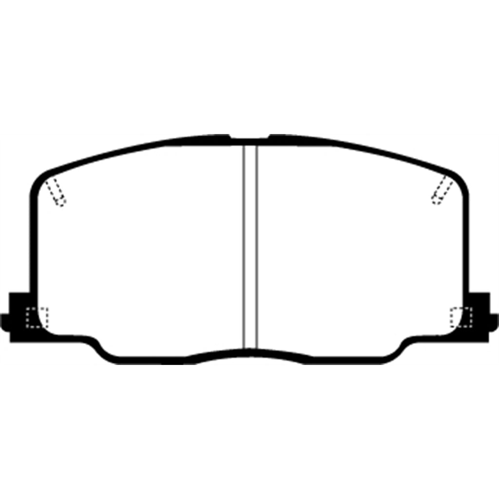 90-91-Lexus-Es250-2.5-Greenstuff-Front-Brake-Pads