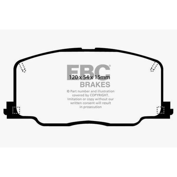 90-91-Lexus-Es250-2.5-Greenstuff-Front-Brake-Pads