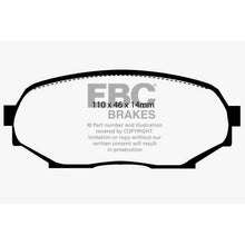 Load image into Gallery viewer, 90-93-Geo-Storm-1.6-Greenstuff-Front-Brake-Pads